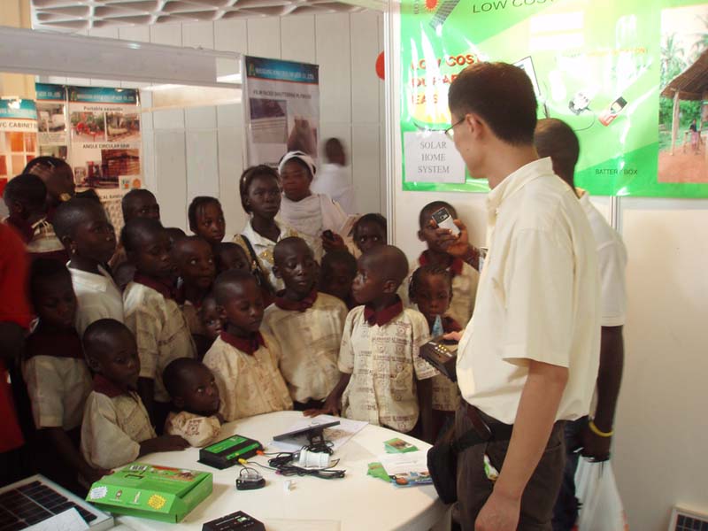 Teaching the pupils 